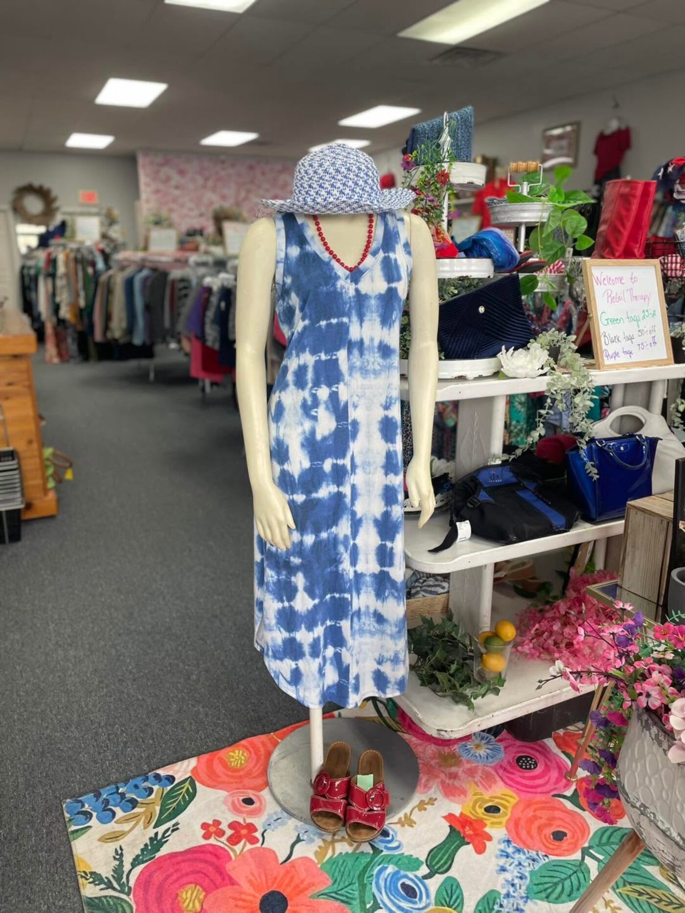 A styled summer look at Retail Therapy
